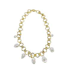 PASPALEY Necklace with Baroque Pearls